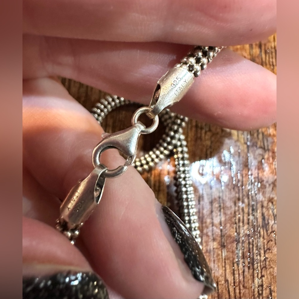 Vintage Sterling Silver Chain - Picture 4 of 6